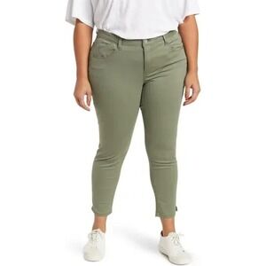 NWT Wit & Wisdom Jeans Womens 16 Ab solution High Rise Ankle Skimmer Lily Pad